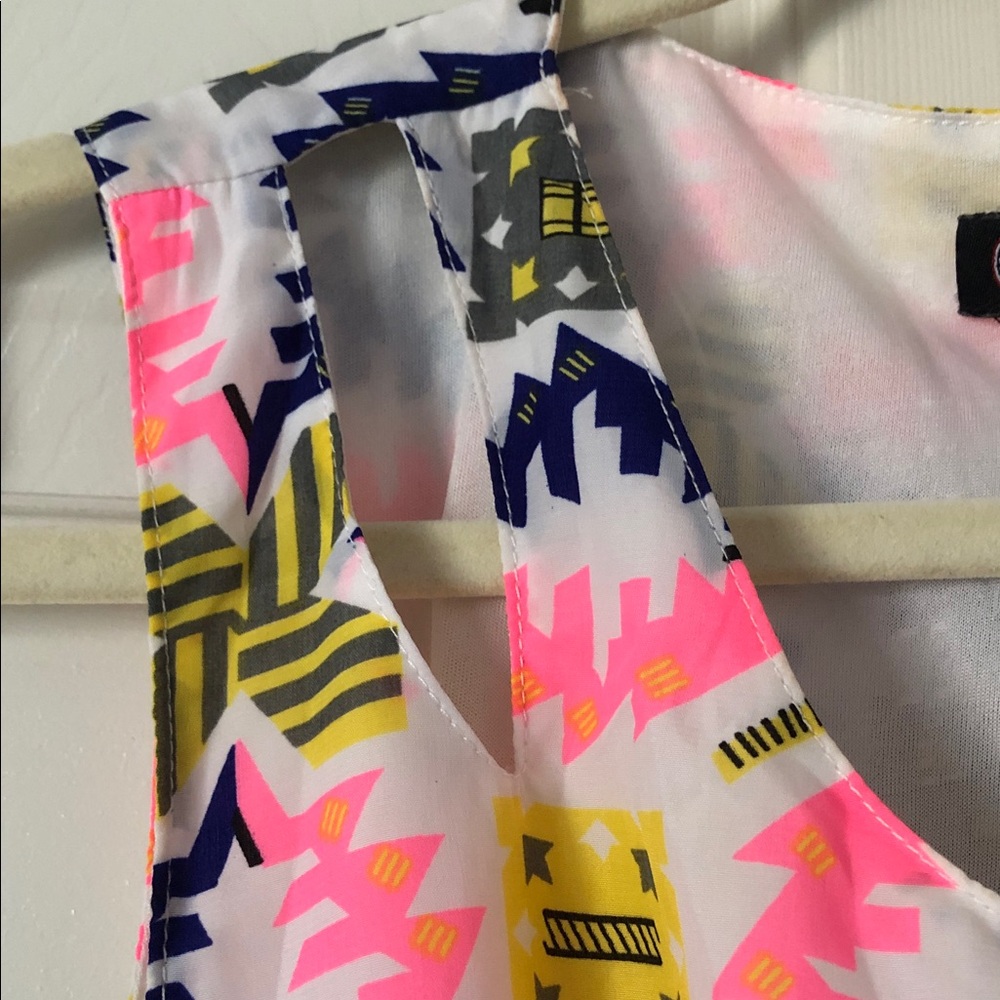 Colorful Geometric Dress - Picture 5 of 6
